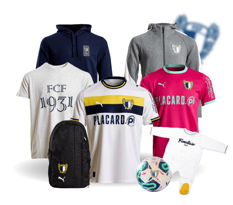 Artigos oficiais FC Famalicão em saldo