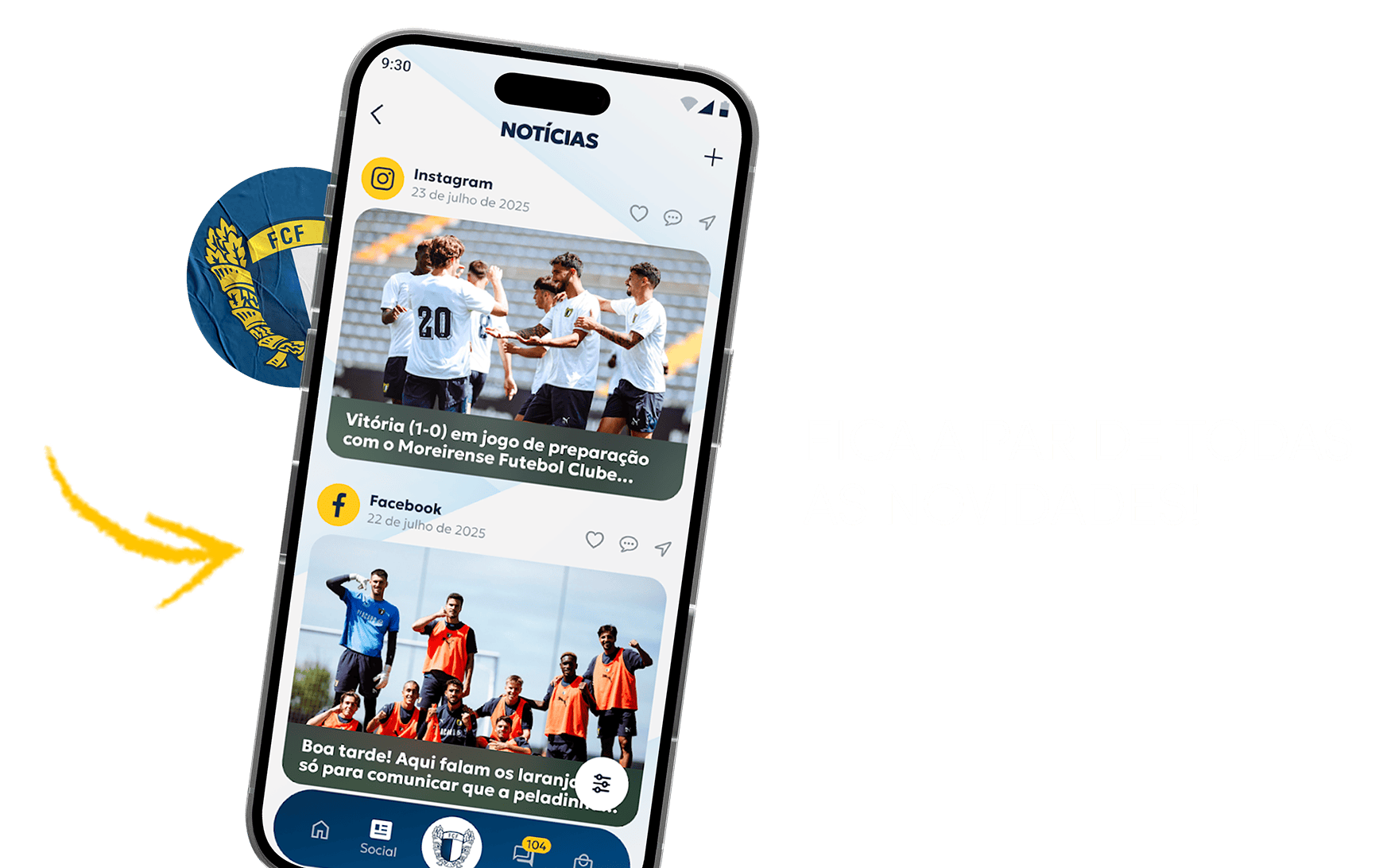 Vila Nova App - Fica a par de todas as novidades