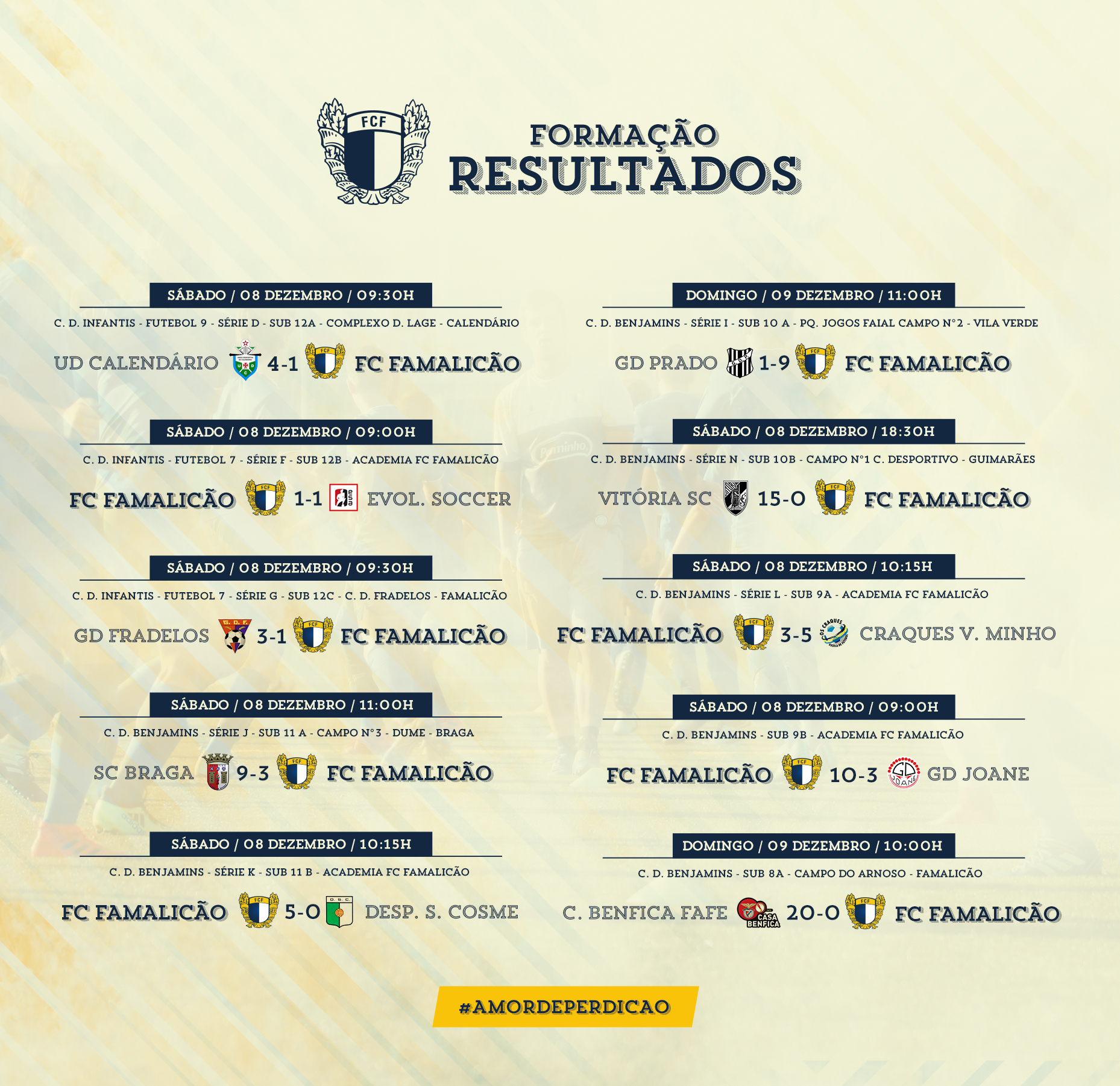 LIGA REVELAÇÃO: RESULTADOS DA 8ª JORNADA