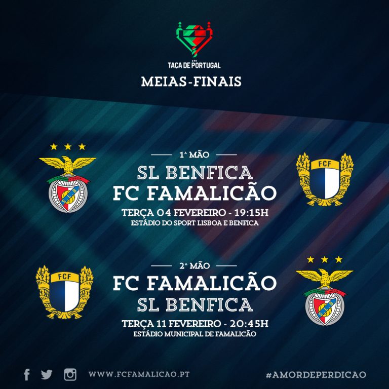 Definidos horários dos jogos da Taça de Portugal e da Liga NOS - FC  Famalicão